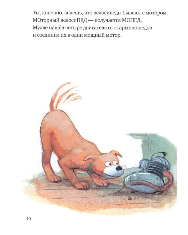 Мулле Мек делает самолет: книжка-картинка