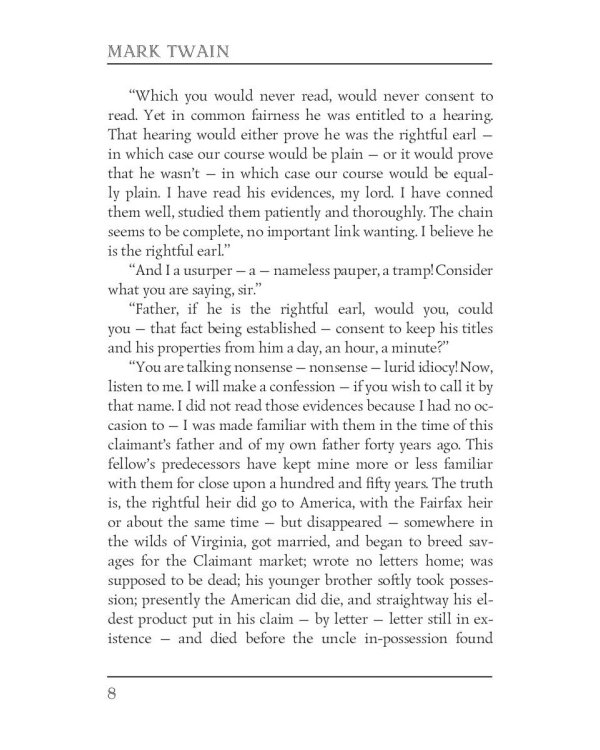 The American Claimant = Американский претендент: на англ.яз