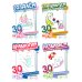 30+2 игры Первый год жизни (игры для детей от рождения до года) (комплект из 4 наборов карточек)