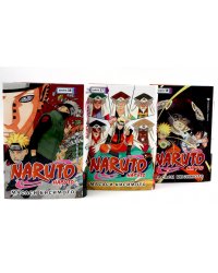 Naruto. Наруто. Кн. 16-18 манга (комплект из 3-х книг)