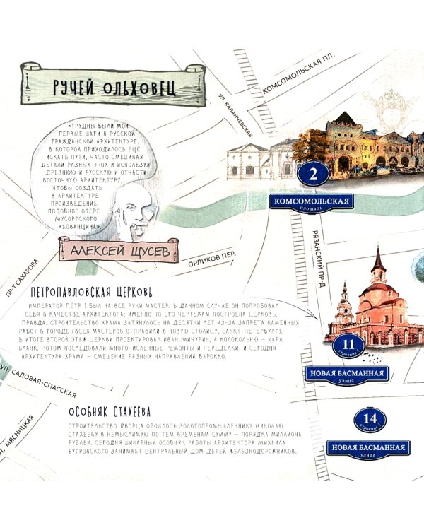 Воды Басмании. Детский путеводитель по Москве. Кн. 1. Басманный район