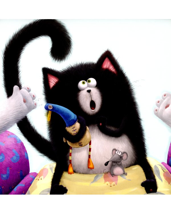 Котенок Шмяк и новый малыш