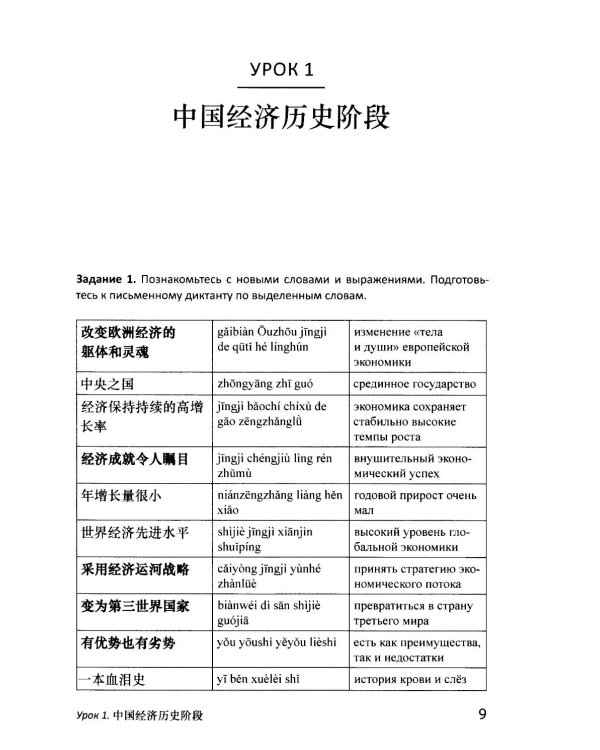 Китайский язык. Экономика. Реферирование текстов. Реферативный перевод: учебное пособие