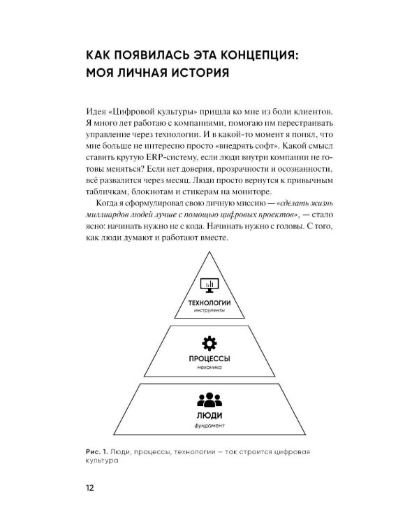 Дополнительное изображение книги «Цифровая культура бизнеса. Как развивать компанию и команду в эпоху ИИ: система принципов, практик и инструментов»