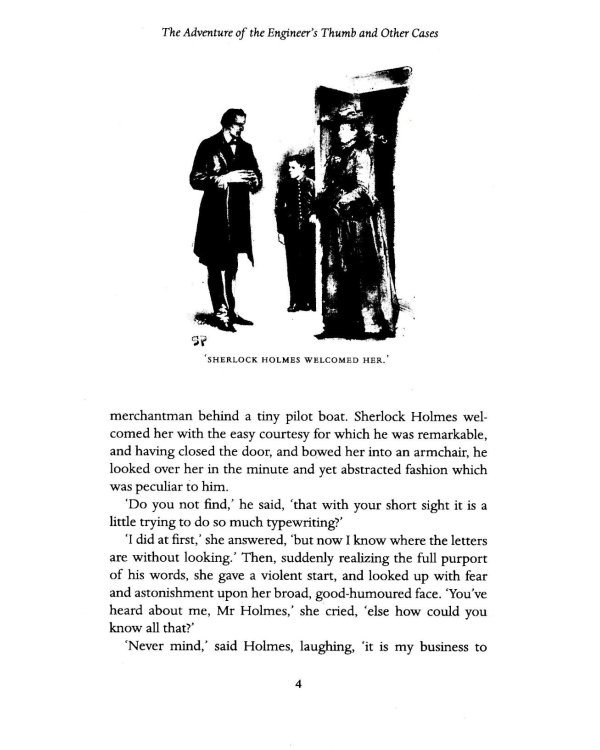 The Adventure of the Engineer's Thumb and Other Cases