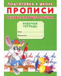 Прописи. Подготовка к школе. Основы хорошего почерка