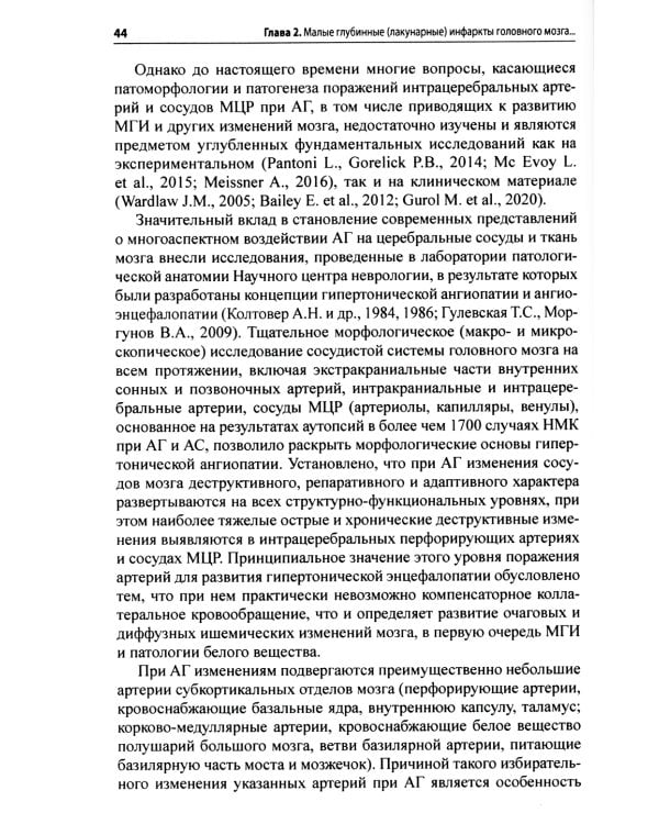 Малые инфаркты головного мозга