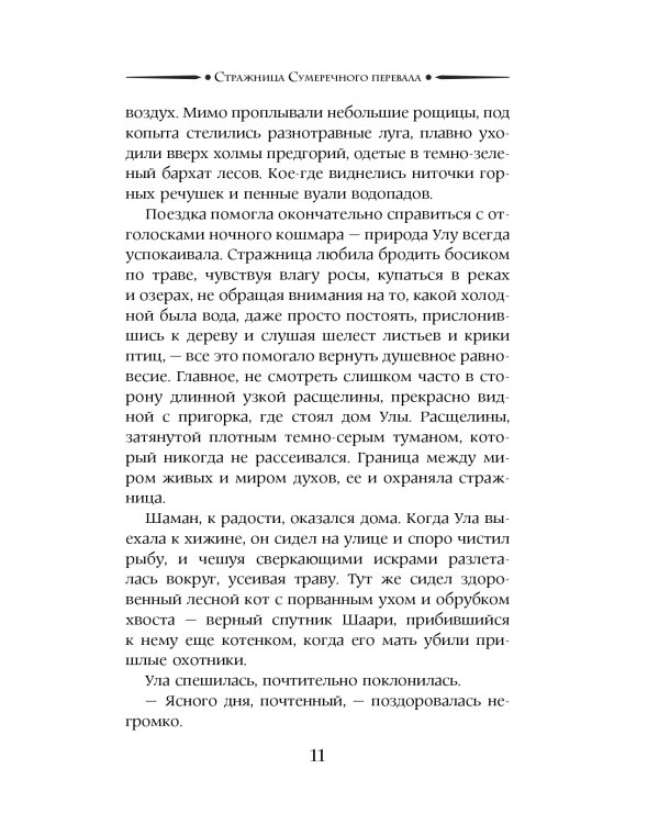 Дополнительное изображение книги «Стражница Сумеречного перевала: роман»