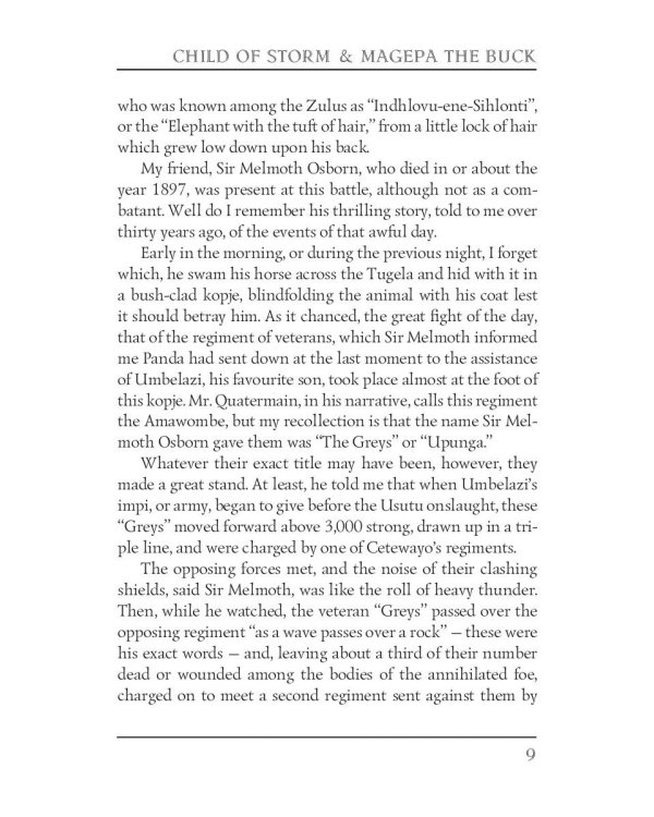 Child of Storm &amp; Magepa the Buck