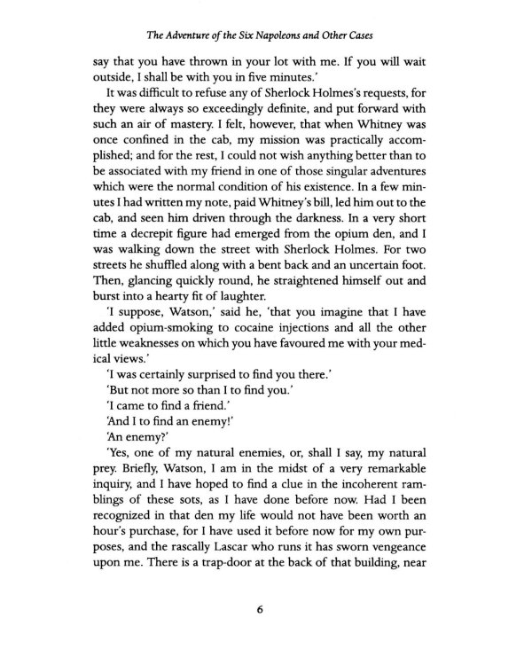 The Adventures of the Six Napoleons and Other Cases