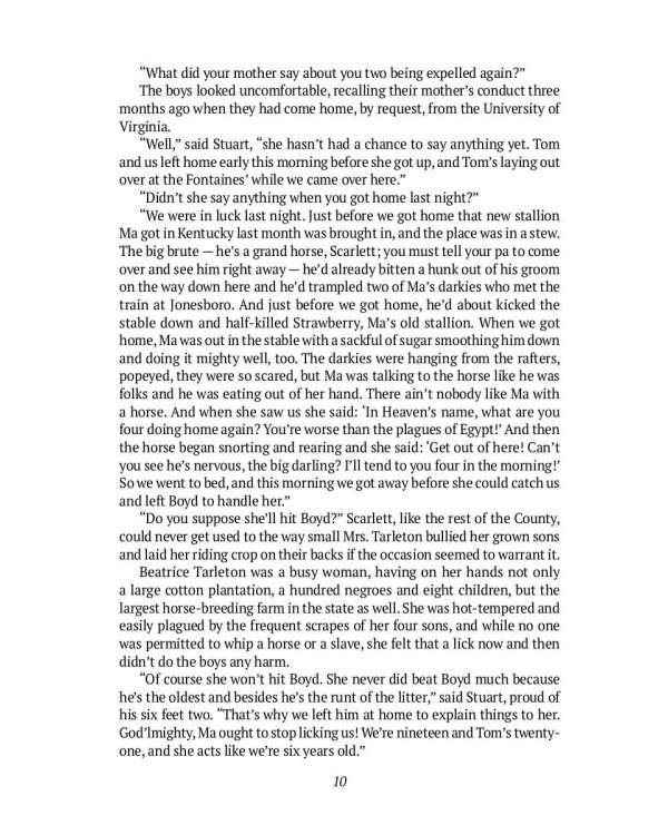 Gone with the Wind: in 2 vols. Vol. 1