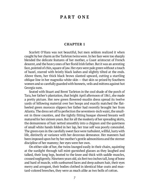Gone with the Wind: in 2 vols. Vol. 1