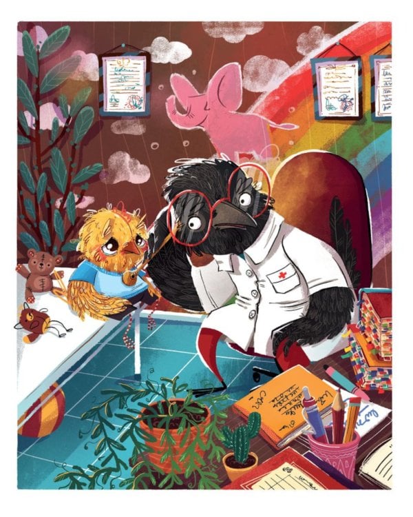 Полезные сказки. Цыплёнок Непоседа