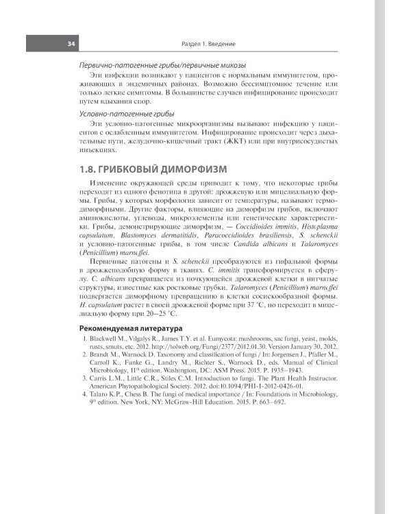 Грибковые инфекции