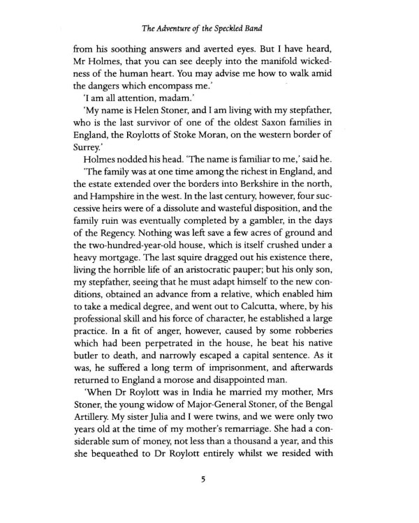 The Five Orange Pips and Other Cases