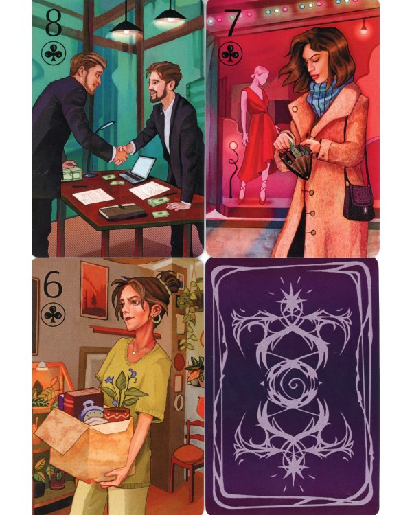 Универсум. Гадальные карты. (36 карт + книга)