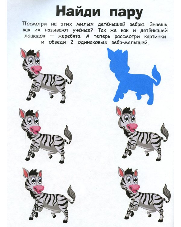 Детеныши животных. Книжка для развивающего обучения. Наклейки с заданиями.