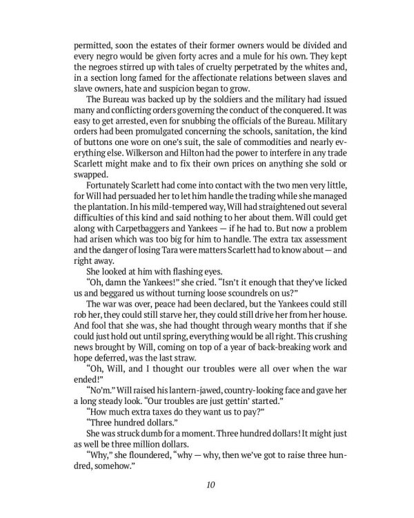 Gone with the Wind: in 2 vols. Vol. 2