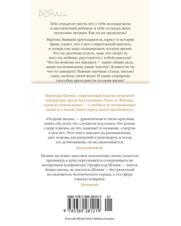 Поздняя жизнь: роман