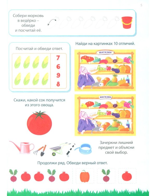 Дополнительное изображение книги «333 увлекательных, развивающих задания для детей 4-6 лет (комплект из 2-х книг)»
