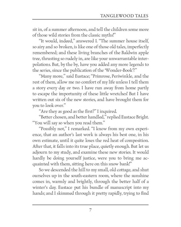 Tanglewood Tales = Тэнглвудские рассказы: на англ.яз