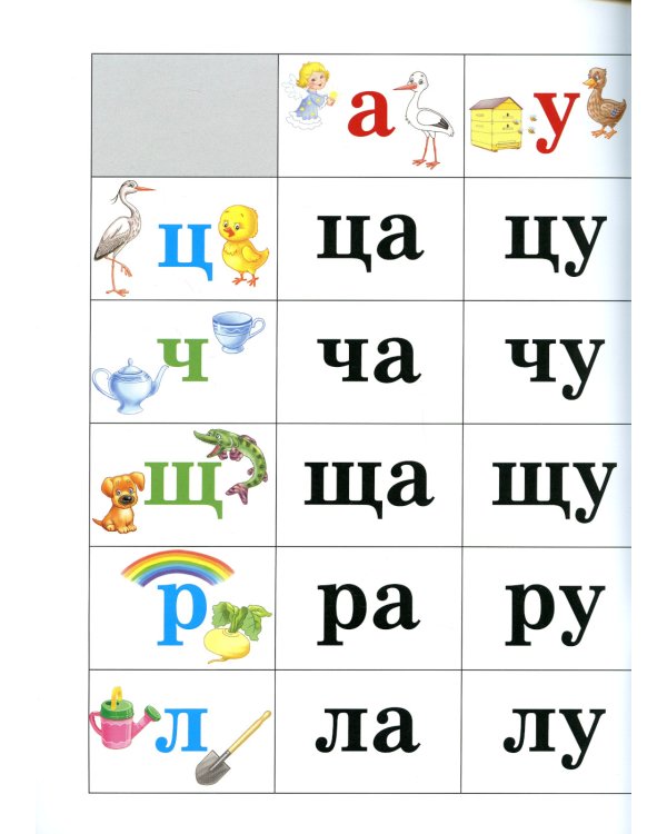 Слоговые таблицы: В 2 ч (комплект из 2-х книг)