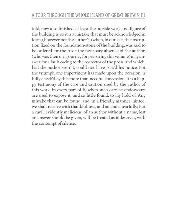 A Tour Through the Whole Island of Great Britain III = Тур через Великобританю 3: роман на англ.яз