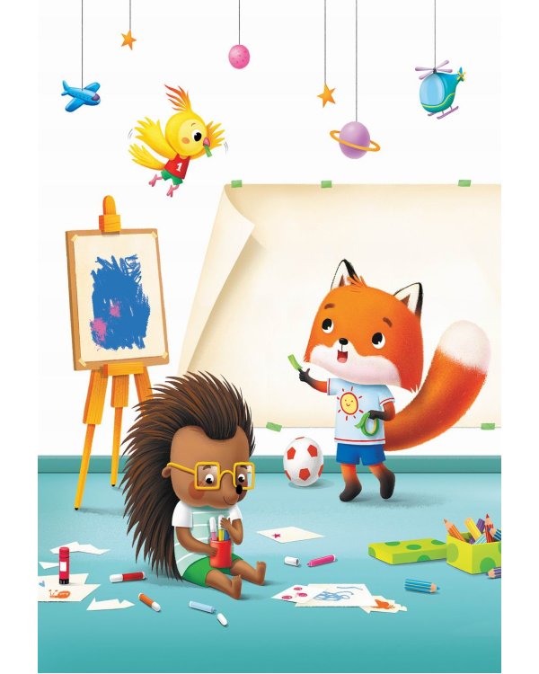 Лисенок Коди. Любимые цвета: сказка