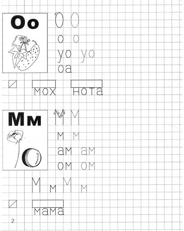 Я учусь грамоте. Прописи для детей 6-7 лет. В 2 ч. Ч. 1
