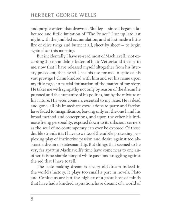 The New Machiavelli