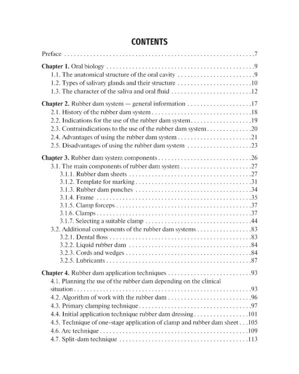 Rubber dam system: basic knowledge and practical skills for isolating the working field in clinical dentistry: tutorial guide
