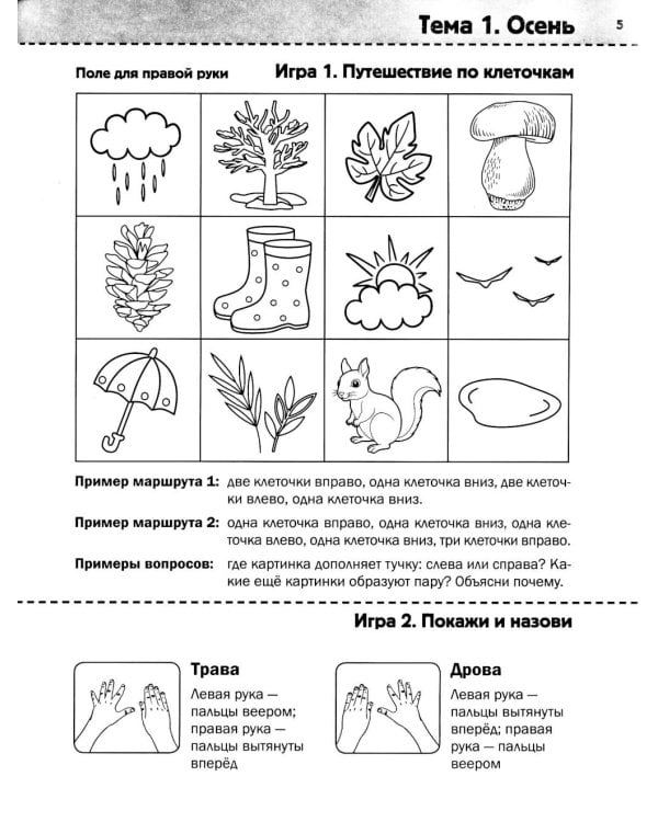 Нейротренинг: 5-6 лет