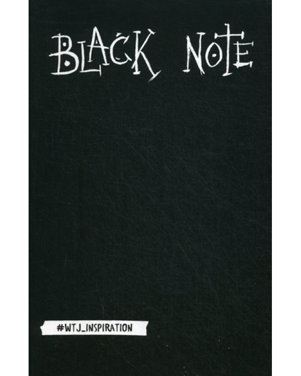 Black Note. Креативный блокнот с черными страницами