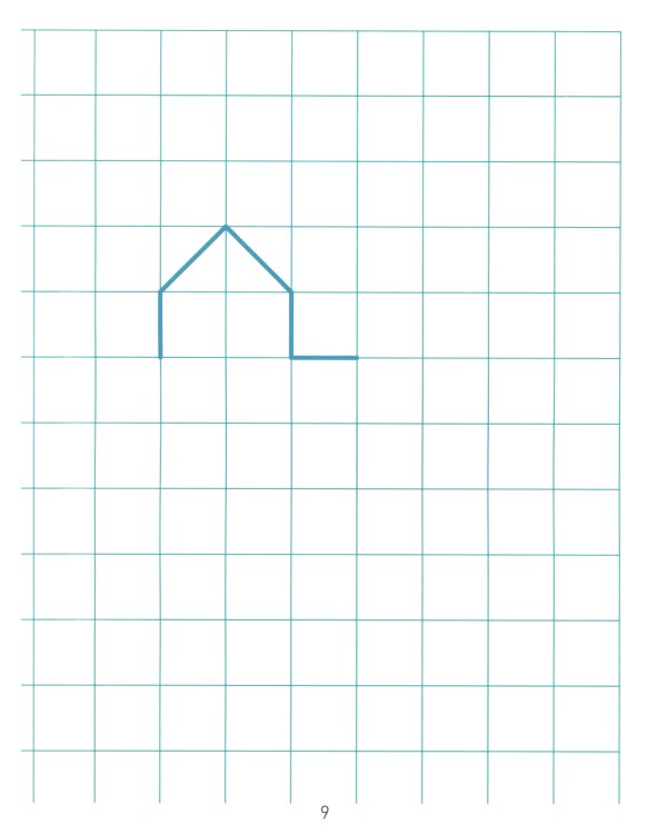 Продолжи узор. Рисуем по клеткам. 68 разных узоров
