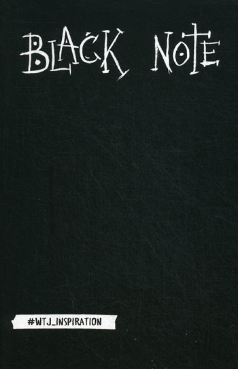 WTJ_INSPIRATION Black Note. Креативный блокнот с черными страницами