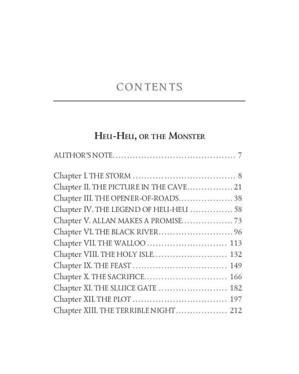 Heu-Heu, or the Monster & The Treasure of the Lake = Хоу-хоу, или Чудовище и Сокровища озера: на англ.яз