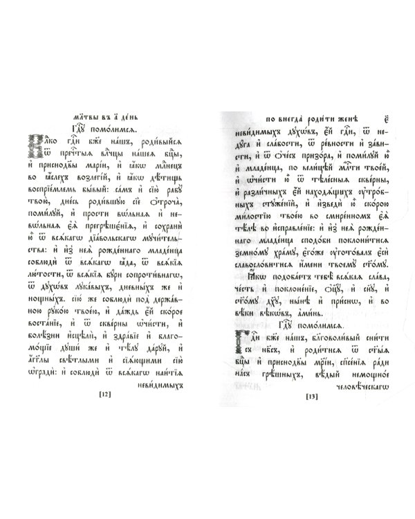 Требник. В 2 ч. (репринтное изд., золот.тиснен.)