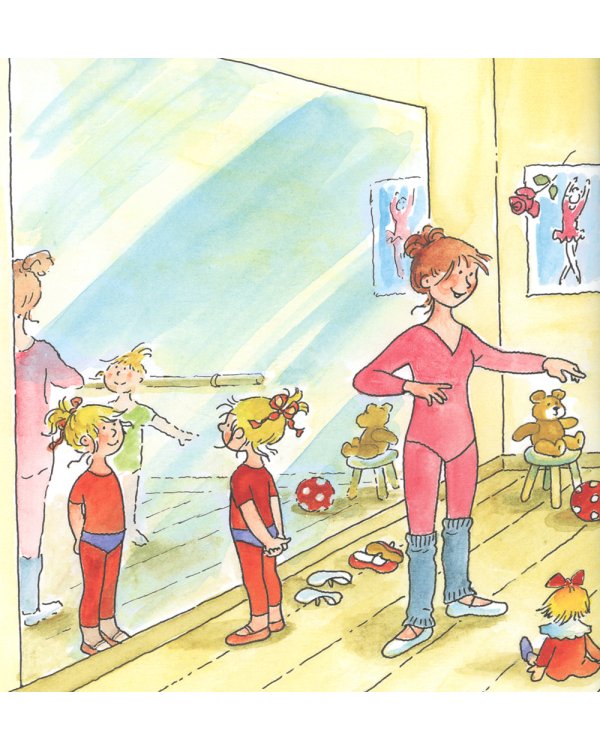 Конни занимается танцами