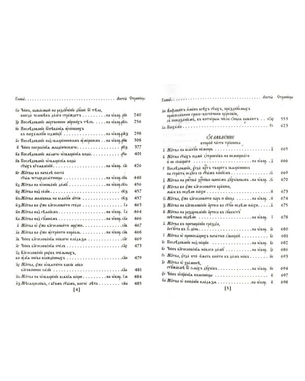 Требник. В 2 ч. (репринтное изд., золот.тиснен.)