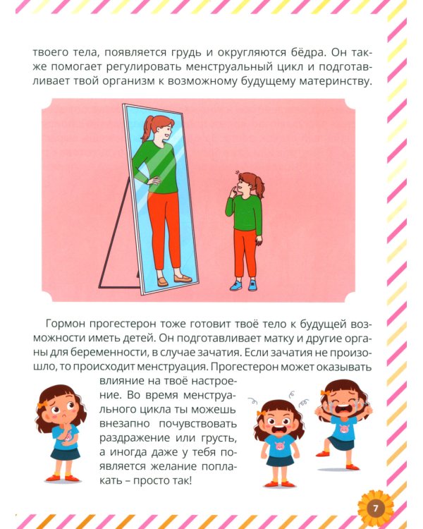 Почему меняется мое тело? Книга о половом воспитании для девочек от 9 до 13 лет