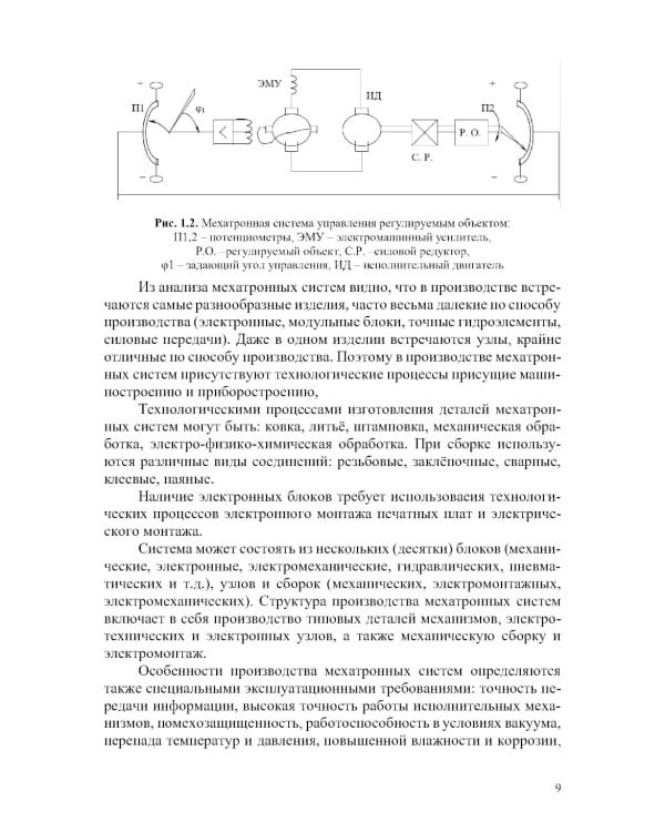 Технология мехатронных систем: Учебник