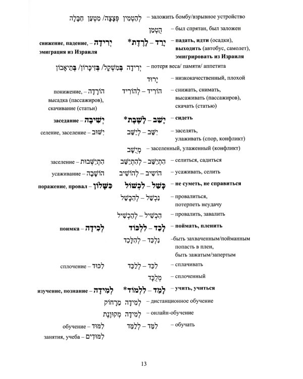 Учебник языка иврит для продолжающих. В 3 ч. Ч. 1