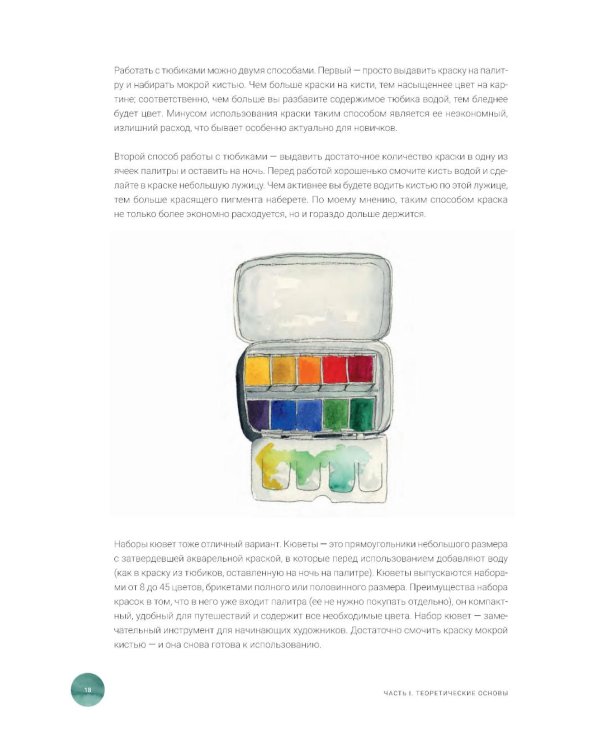 Акварель. Уроки рисования: 20 обучающих занятий для удовольствия и релакса