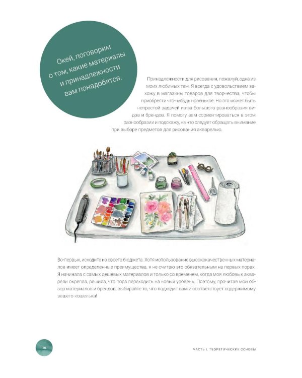 Акварель. Уроки рисования: 20 обучающих занятий для удовольствия и релакса