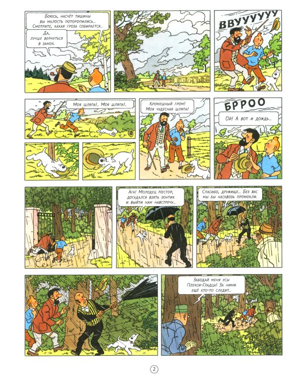 Дело Турнесоля: приключенческий комикс