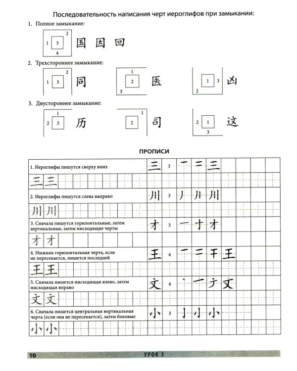 Китайский язык. Обучающие прописи