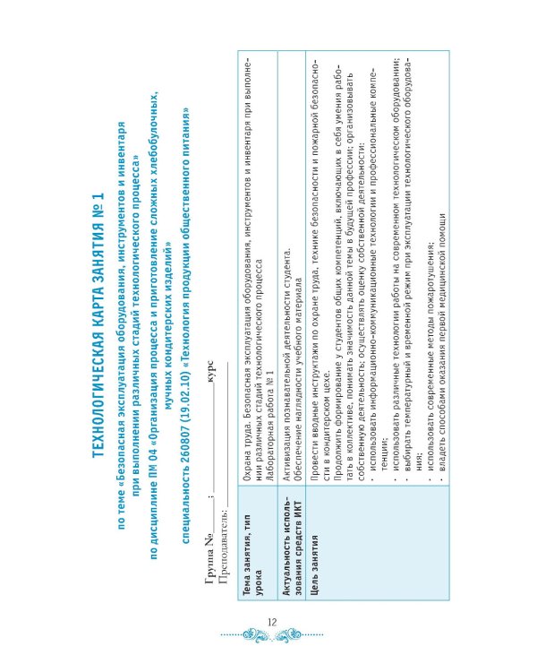 Организация процесса приготовления и приготовление сложных хлебобулочных, мучных кондитерских изделий. Практикум: Учебно-практическое пособие