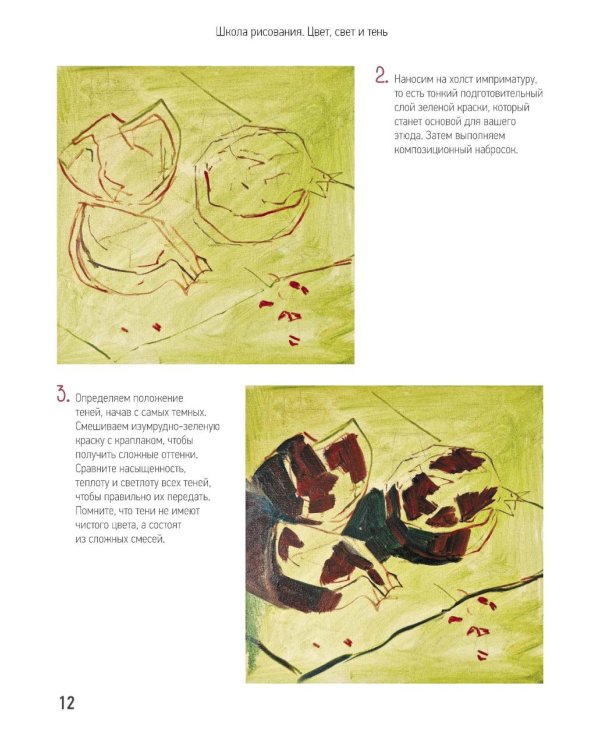 Школа рисования. Цвет, свет и тень