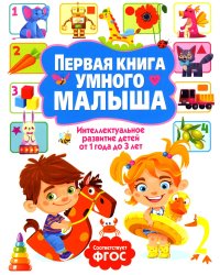 Первая книга умного малыша. Интеллектуальное развитие детей от 1 года до 3 лет