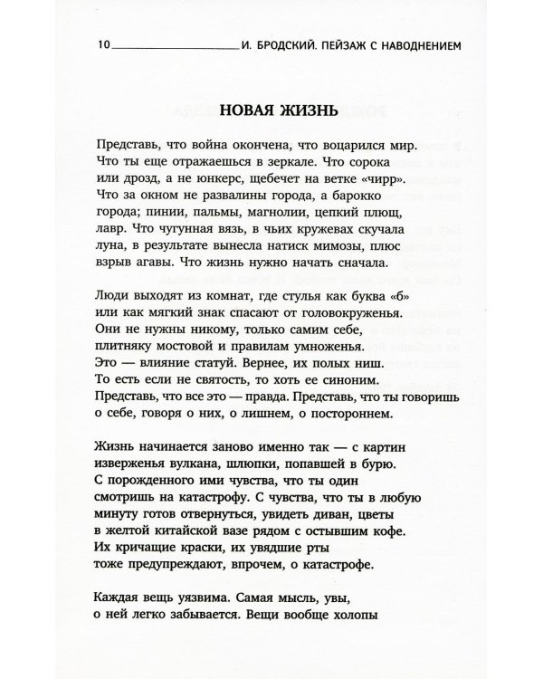 Пейзаж с наводнением: стихотворения